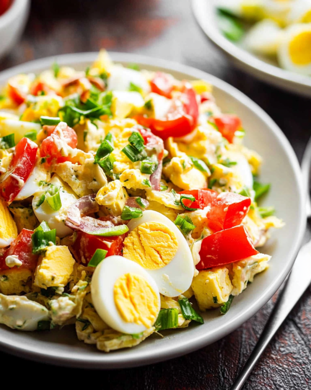 Keto Cobb Egg Salad Recipe – A Delicious, Protein-Packed Meal