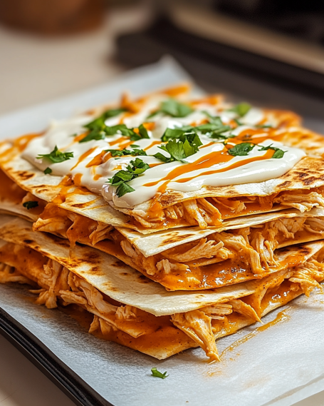 Buffalo Chicken Quesadillas Recipe is a must-try dish!