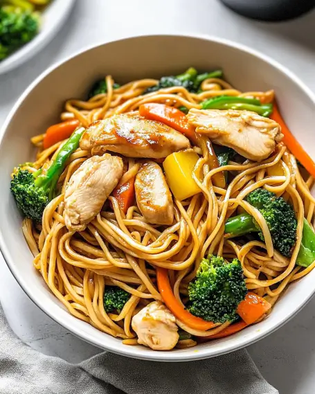 Chicken Lo Mein Recipe: A Quick and Easy Delight