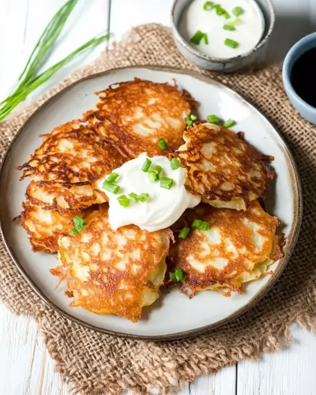 Crispy Polish Potato Pancakes are a must-try dish!