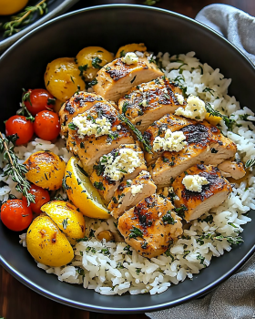 Greek Lemon Chicken Rice is a must-try recipe!