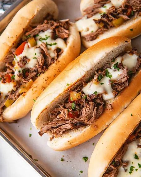 Italian Beef Sandwiches are a must-try recipe today!