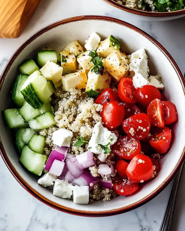 Mediterranean Quinoa Bowl Recipe for a Healthy Meal
