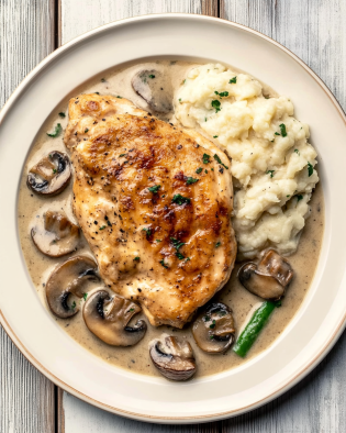 Creamy Mushroom Chicken Recipe for a Delicious Dinner
