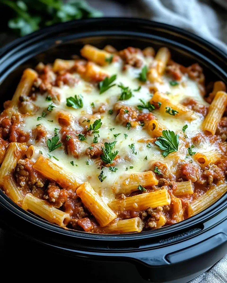 Slow Cooker Baked Ziti: Discover a Simple Recipe!
