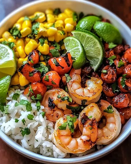 Chipotle Lime Shrimp Bowl