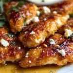 Crispy Hot Honey Feta Chicken
