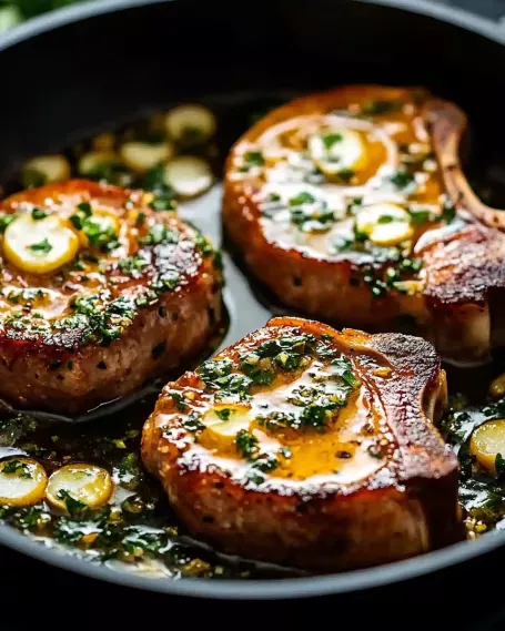 Garlic Butter Pork Chops