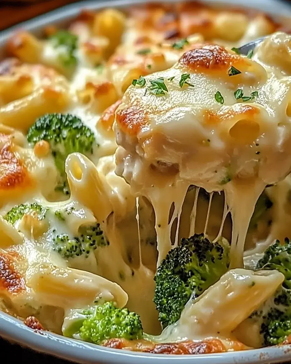 Irresistible Chicken and Broccoli Alfredo Bake for Dinner Delight