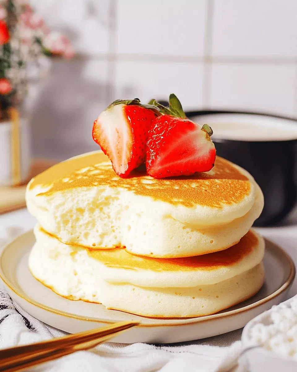 Fluffy Japanese Soufflé Pancakes: A Dreamy Recipe!
