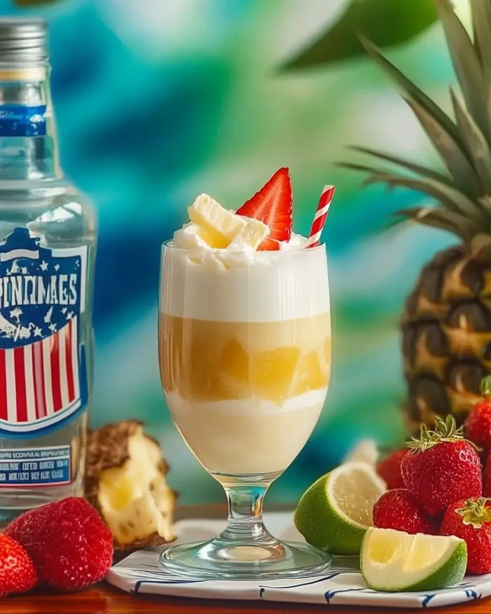 Patriotic Pina Colada: A Festive Recipe to Enjoy!
