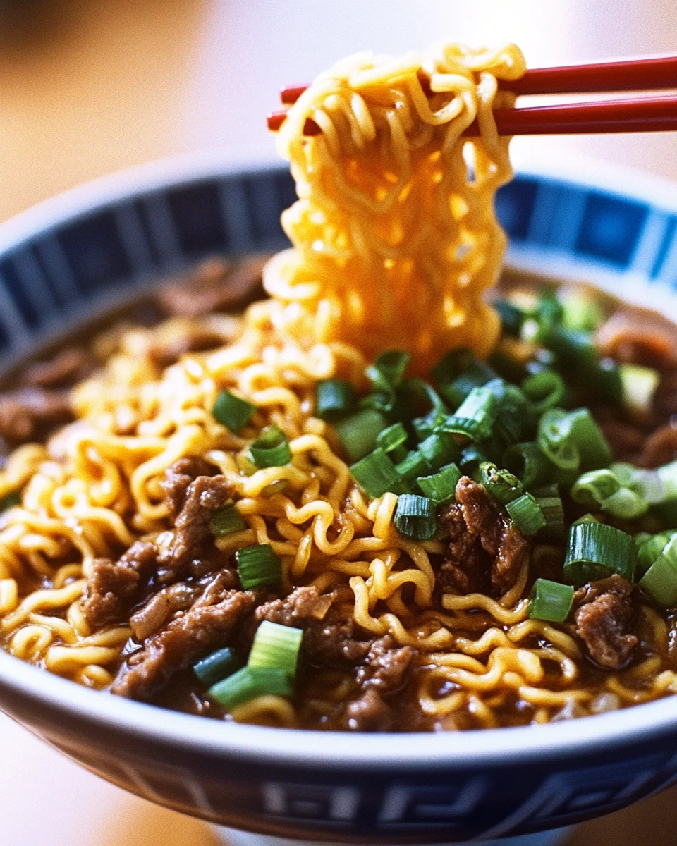Slow Cooker Beef Ramen Noodles: A Simple Comfort Dish!