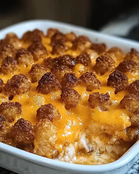 Tater Tot Casserole with Ground Beef: Easy Comfort Recipe