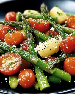 Asparagus and Cherry Tomato Salad is a Must-Try Delight!