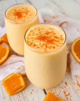 Creamy Orange Dreamsicle Smoothie Recipe is Delicious!