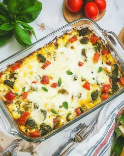 Mediterranean Breakfast Casserole: A Flavorful Start!