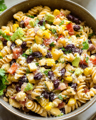 Mexican Pasta Salad Recipe: A Colorful Delight to Enjoy!