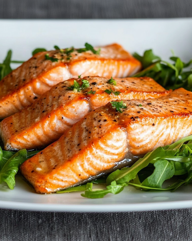 Pan-Seared Salmon with Lemon Butter Sauce Recipe is easy!