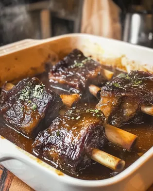 Savory Beef Short Ribs Recipe for a Delicious Dinner.