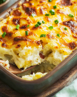 Twice-Baked Potato Casserole: Discover a Creamy Delight!