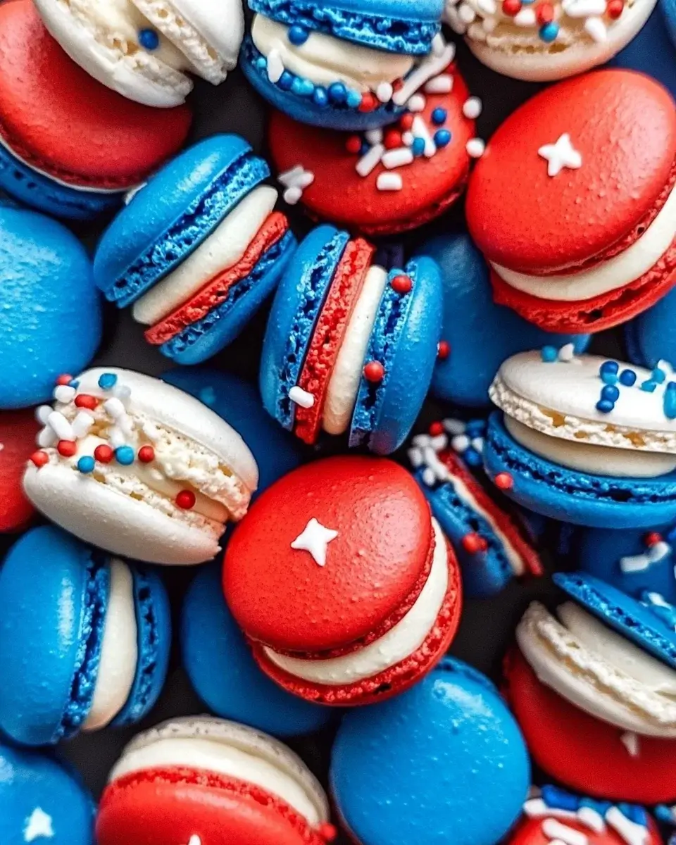 Red, White, and Blue Macarons: A Festive Delight You’ll Love!