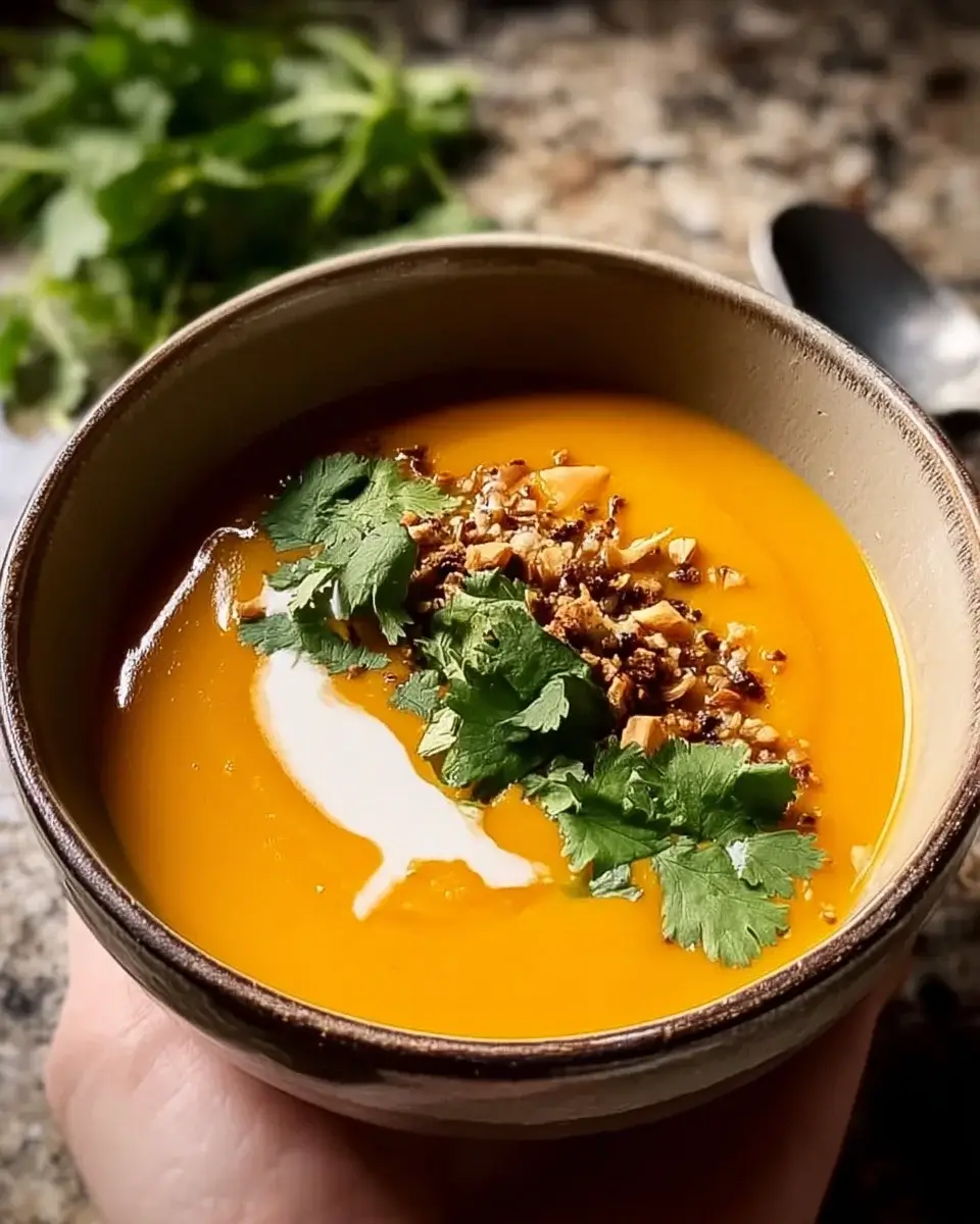 Thai Coconut Pumpkin Soup: A Creamy Delight Awaits!