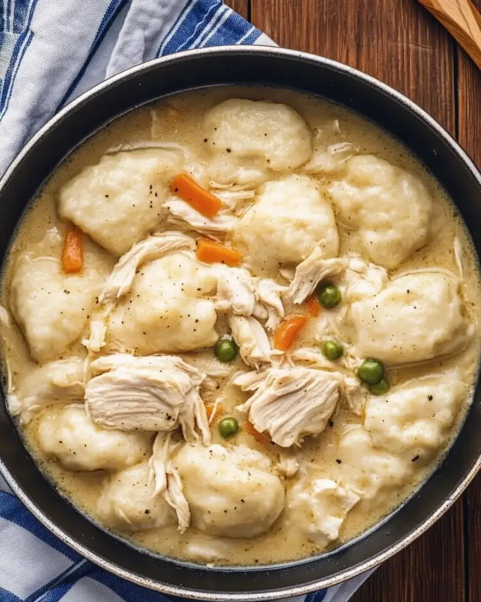 Stovetop Chicken and Dumplings: The Ultimate Cozy Dish!