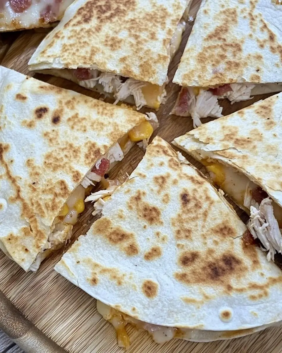 Chicken Bacon Ranch Quesadillas: A Flavorful Delight!