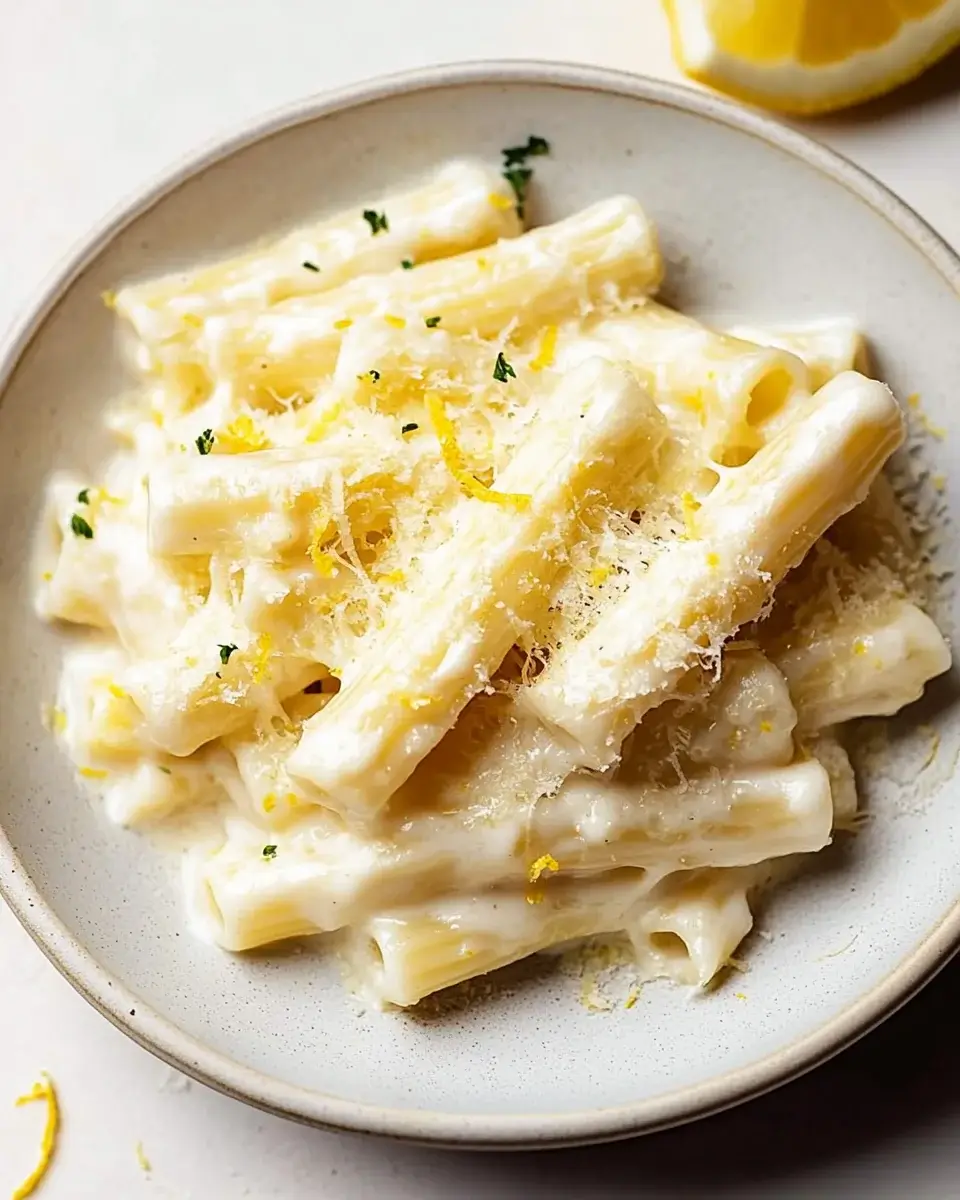 Creamy Lemon Pasta: A Zesty Delight You Must Try!