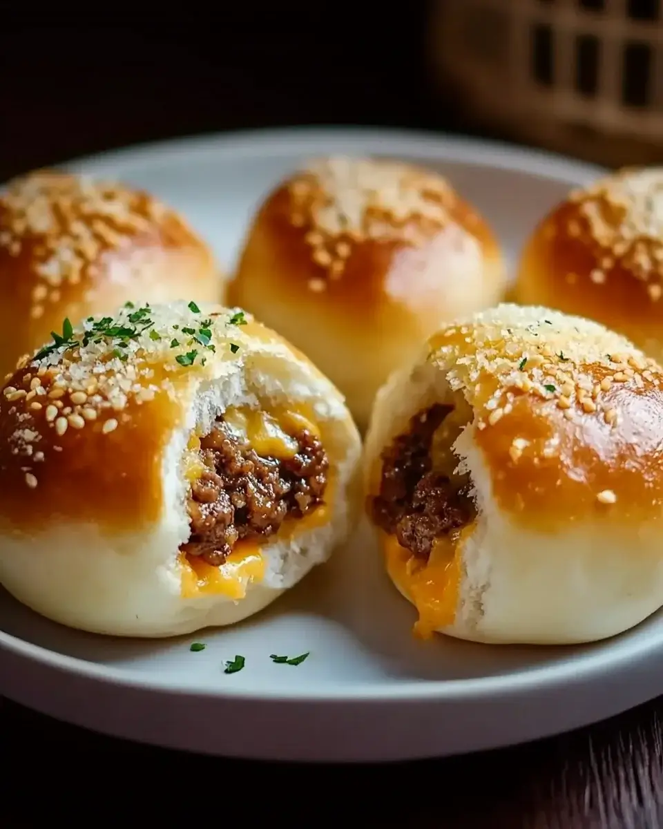 Garlic Parmesan Cheeseburger Bombs: A Delicious Recipe!