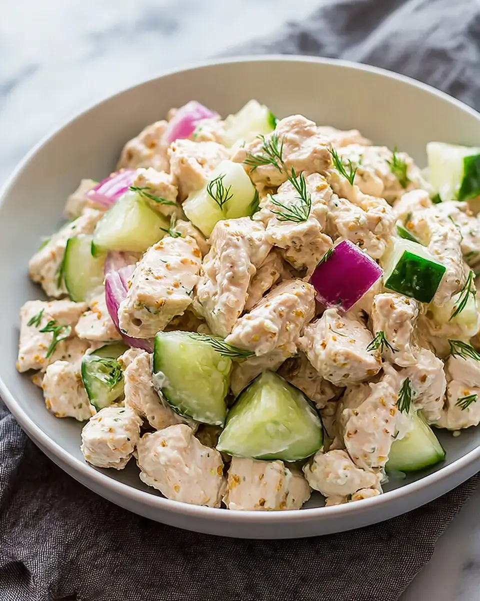Savory High-Protein Chicken Salad: Quick Recipe You’ll Love!