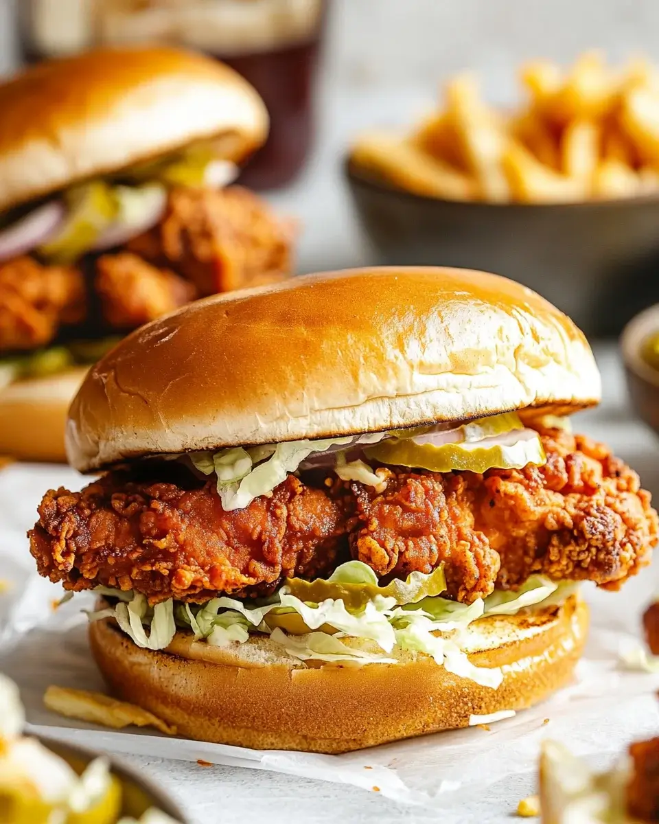 Nashville Hot Chicken Sandwiches: A Spicy Delight Awaits!