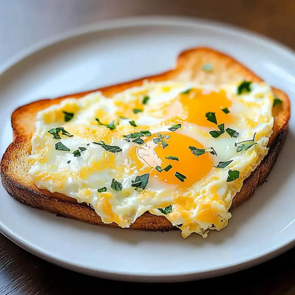 Cheesy Egg Toast