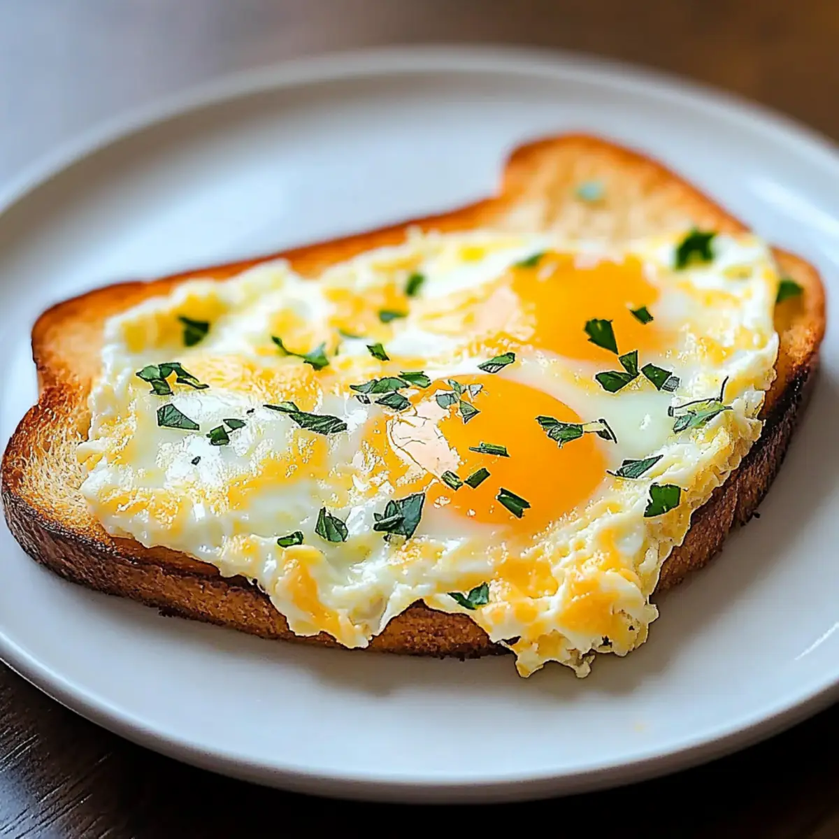 Cheesy Egg Toast