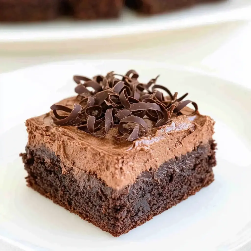Chocolate Mousse Brownies