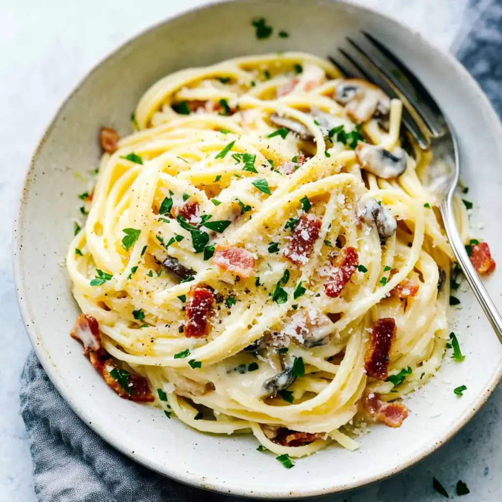 Creamy Bacon Carbonara