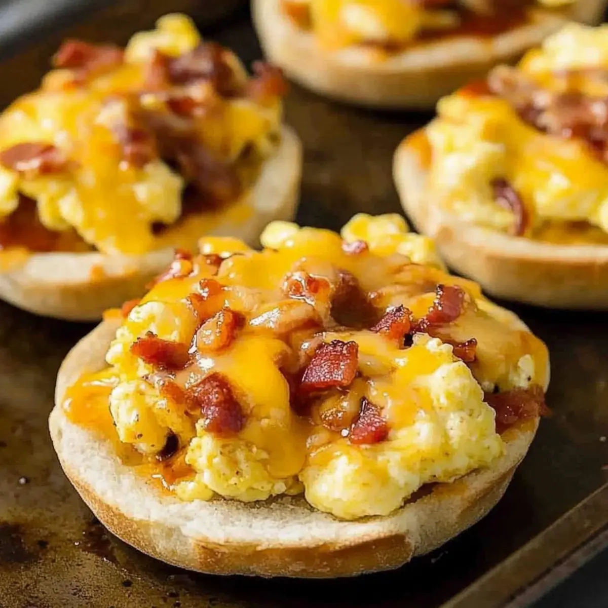 Delicious English Muffin Breakfast Pizzas for Quick Mornings