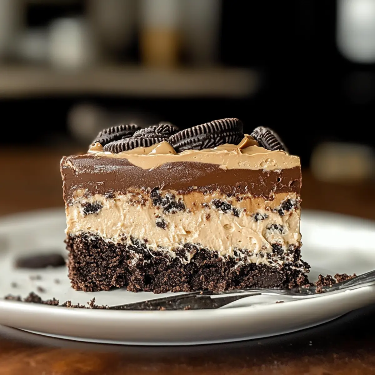 No Bake Chocolate Peanut Butter Oreo Dessert You’ll Crave