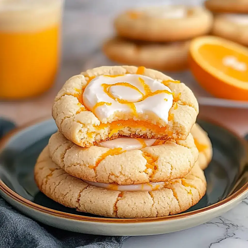 Orange Creamsicle Cookies