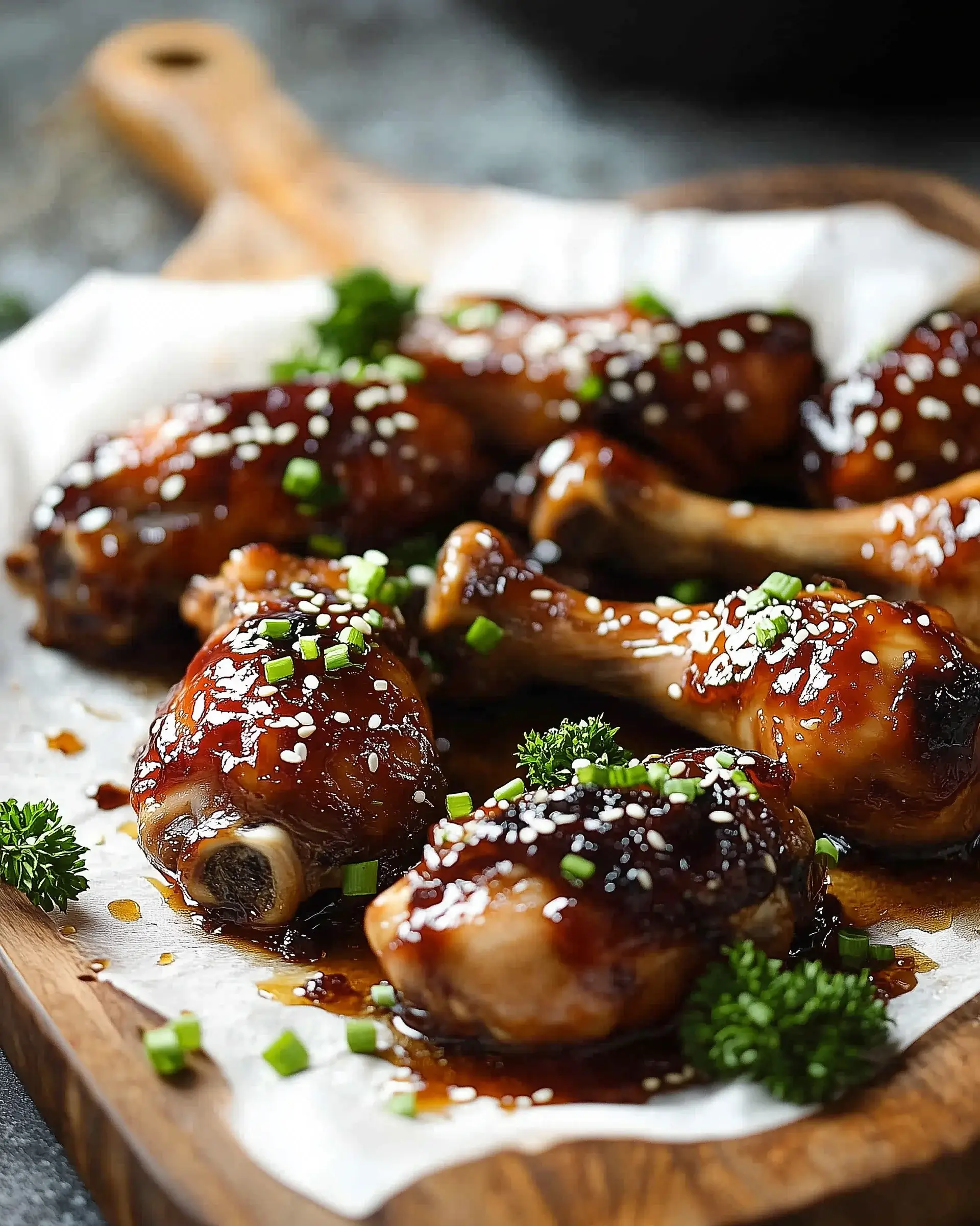 Sticky Chinese Plum Chicken Drumsticks: Irresistibly Easy Recipe!