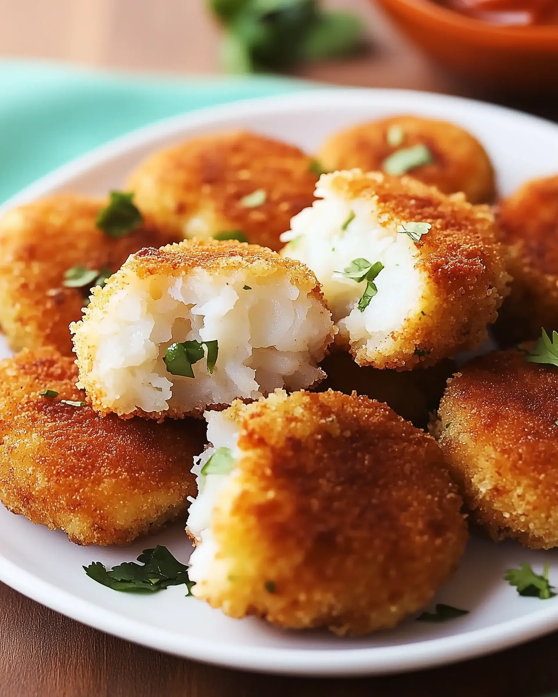 Crispy Fish Cakes with Sweet Chili Sauce that Delight!