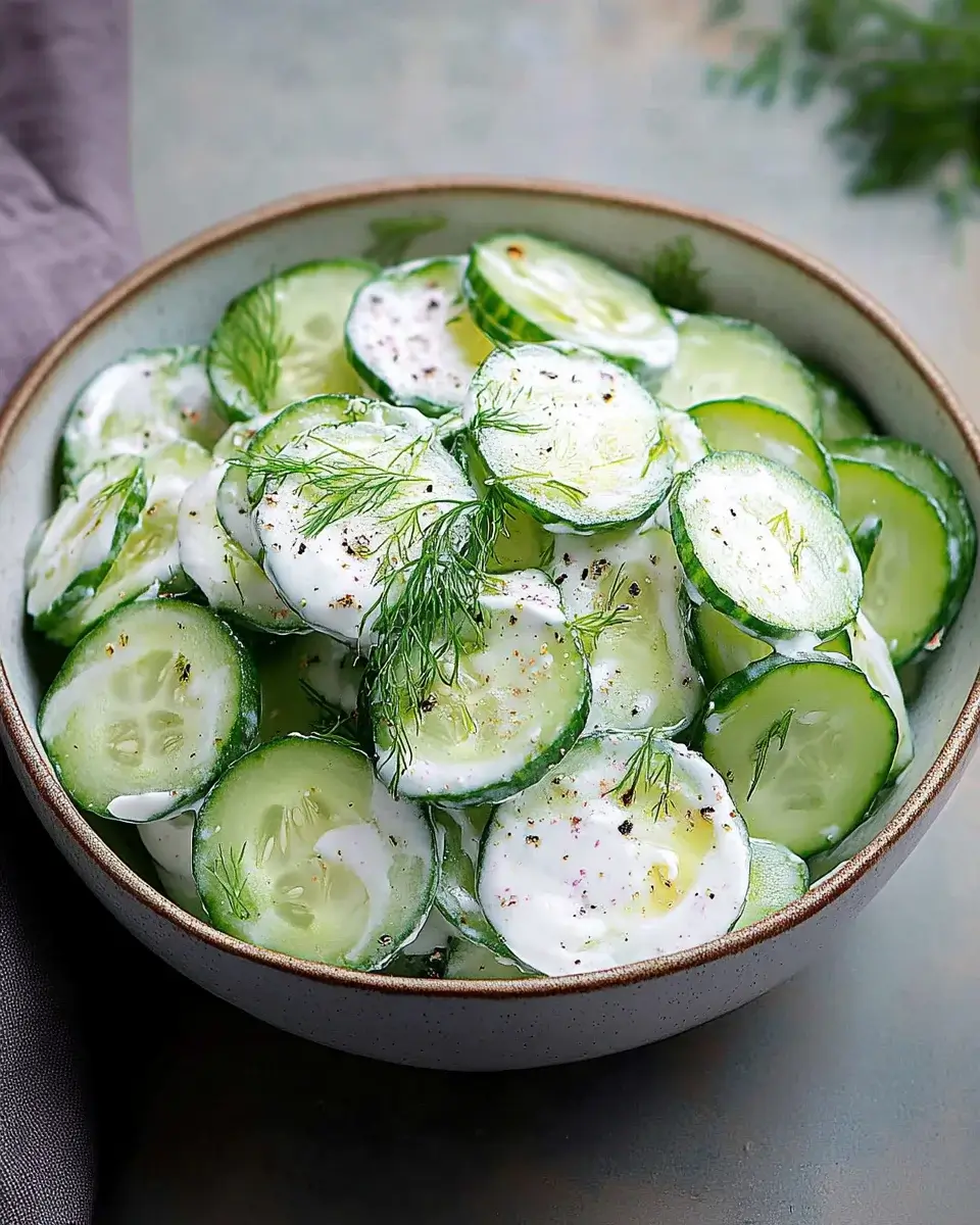 Crispy Cucumber Yogurt Salad: A Refreshing Delight!