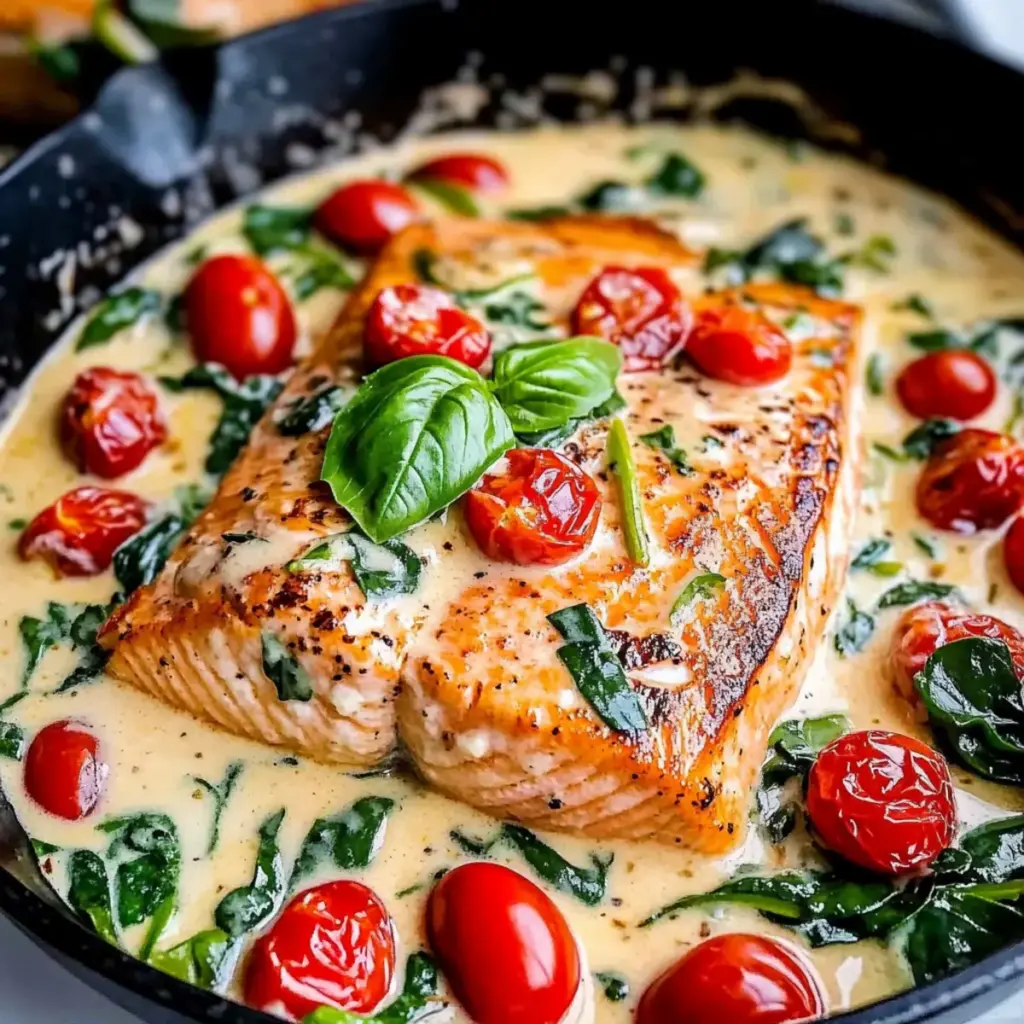 Creamy Tuscan Salmon
