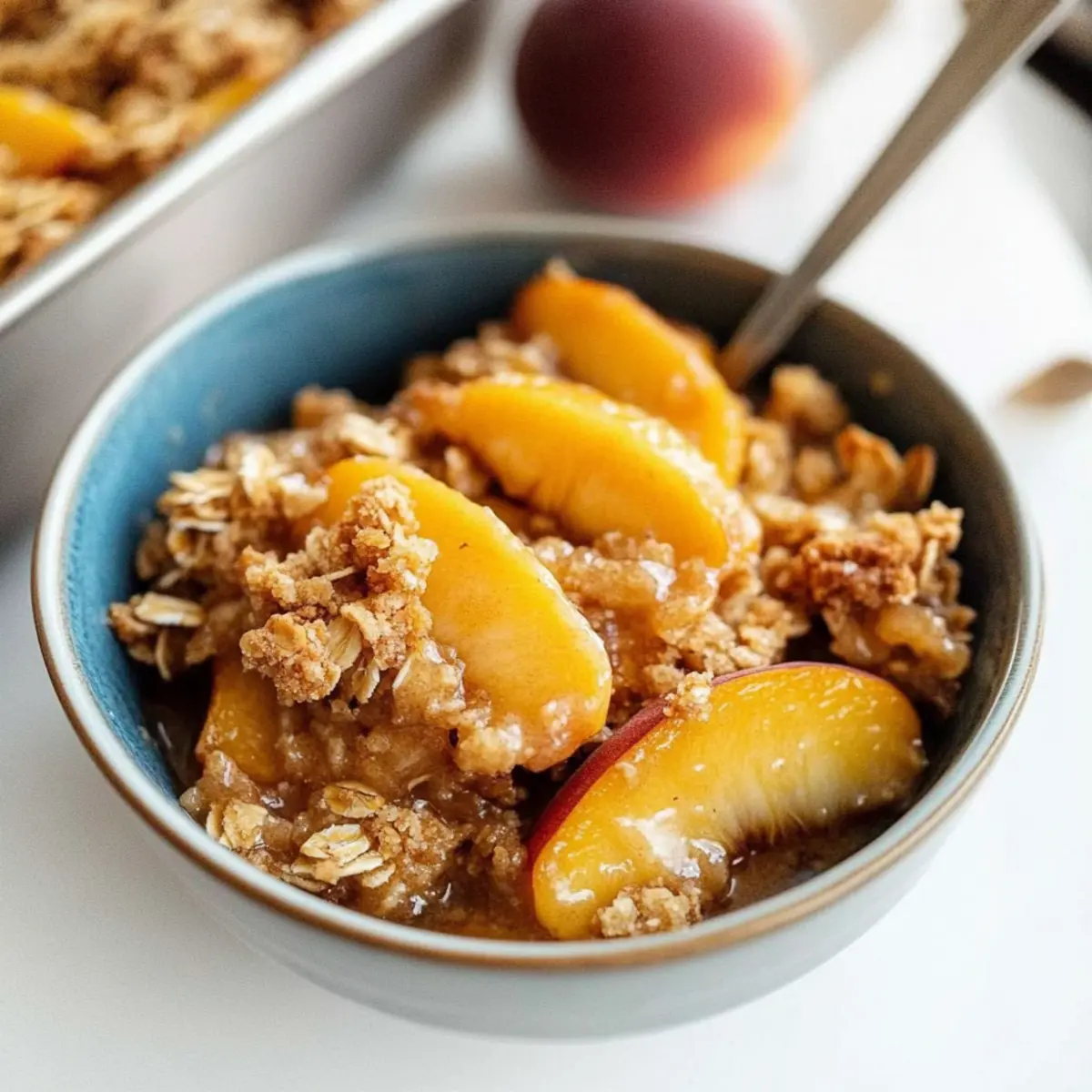 Peach Crisp