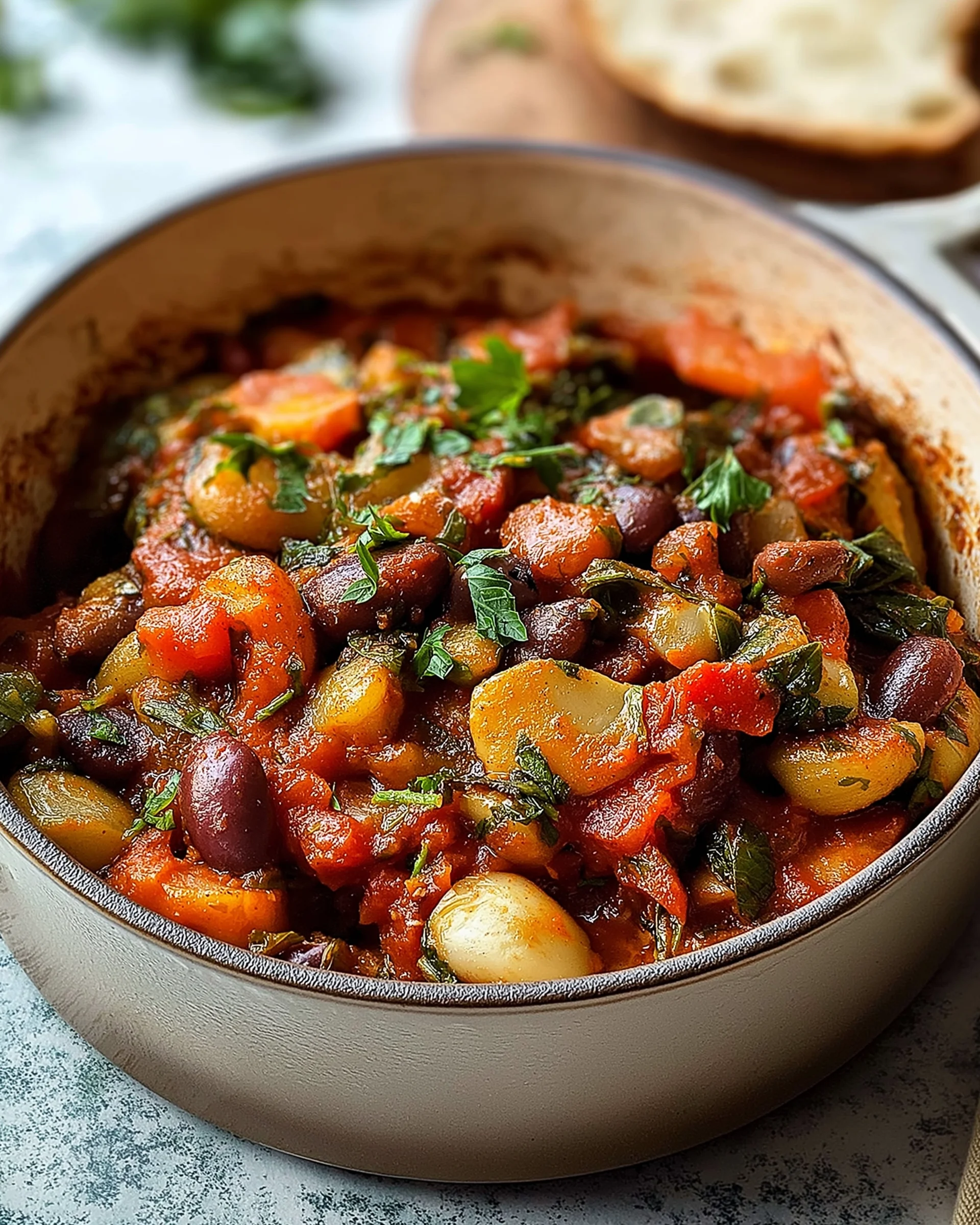 Baked Ratatouille with Beans: A Simple Flavor Burst!