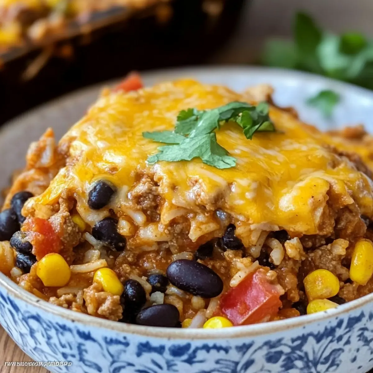 Savory Beef Enchilada Casserole with Rice for Busy Nights