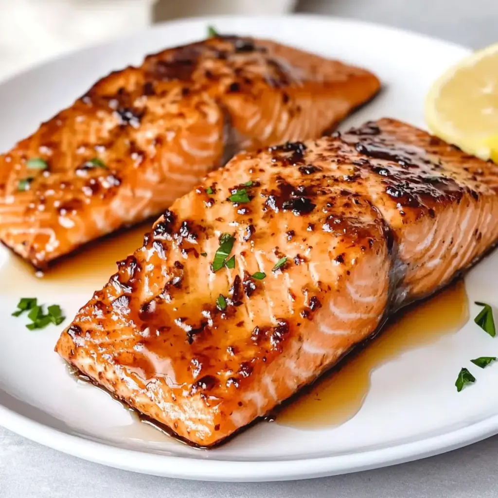 Air Fryer Honey Garlic Salmon