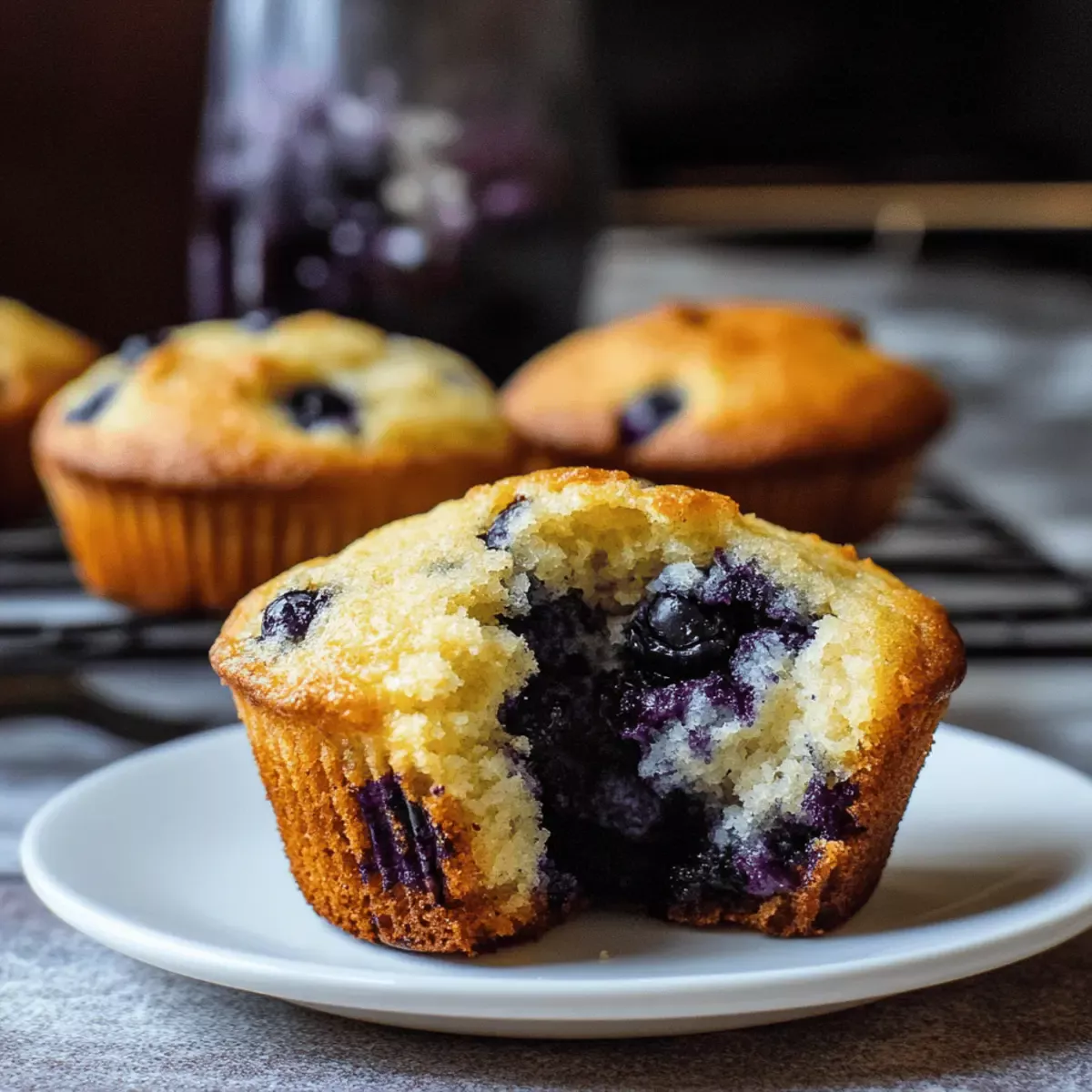 Greek Yogurt Blueberry Muffins for a Guilt-Free Indulgence
