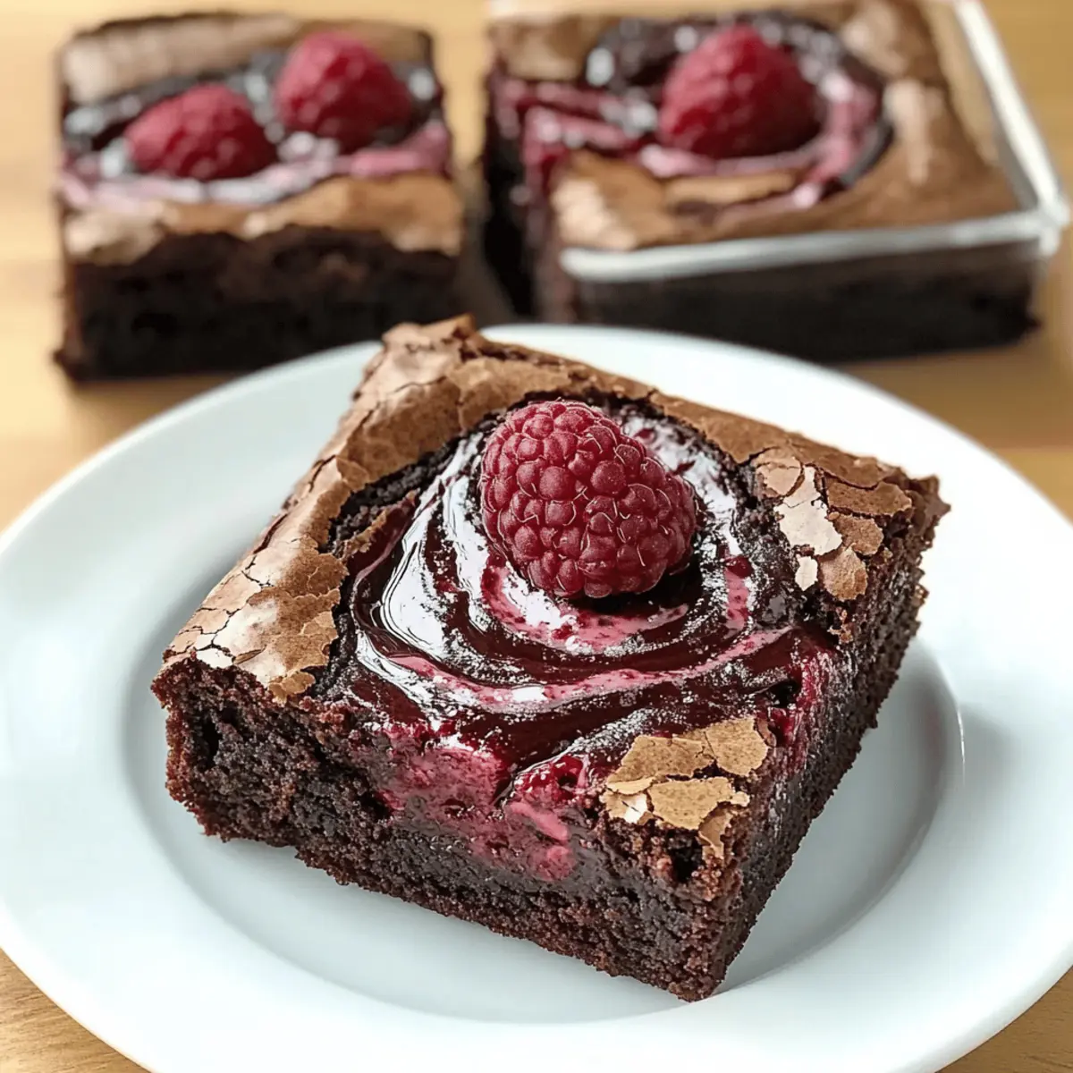 Decadent Raspberry Swirl Brownies: A Luxurious Treat to Savor
