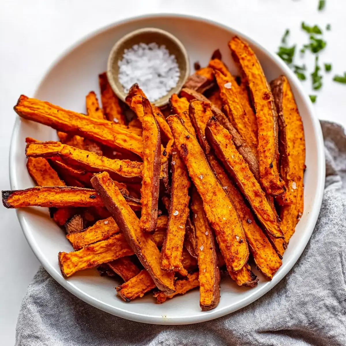 Crispy Air Fryer Sweet Potato Fries for Guilt-Free Snacking